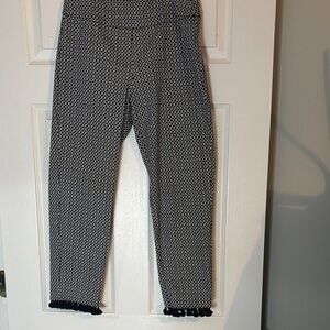 Tribal Monochrome Geometric Pants